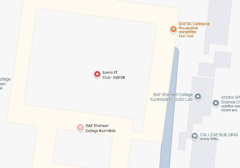 Map Location of BAFSK
